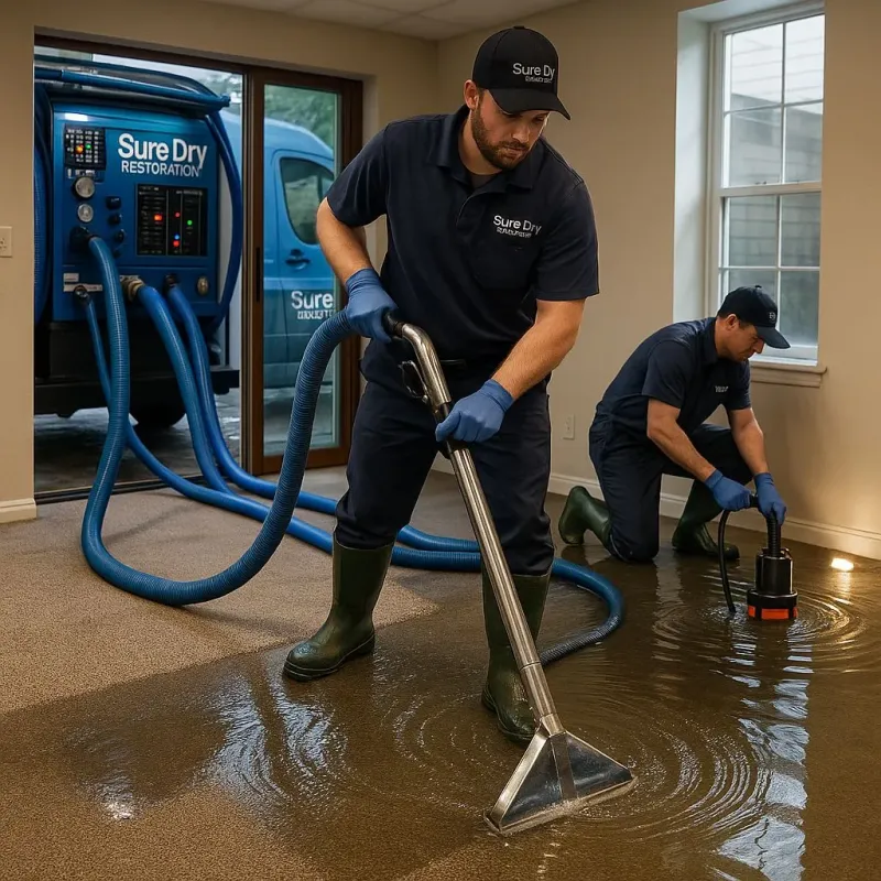 Water Extraction and Removal process in Cabo Rojo, PR